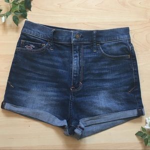 High waisted Hollister Denim Shorts